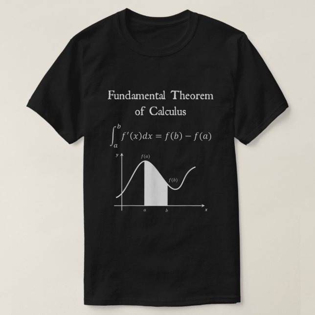 Grundlegende Theorem der Mathematiklehrerin Nerdy T-Shirt (Design vorne)