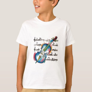 Grundlegende Violine für Kinder T-Shirt