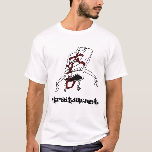 Grundlegende Zwangsjacke T-Shirt (Vorderseite)