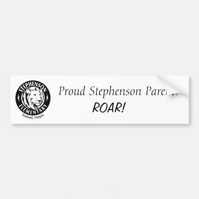 Grundlegender Autoaufkleber Stephenson (Vorne)