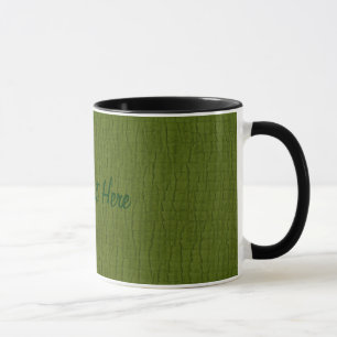 Grundlegender Avocado, Ihr Text hier Tasse