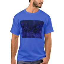 Grundlegender das königliche Blau-T - Shirt der