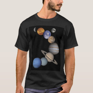 Grundlegender dunkler T - Shirt