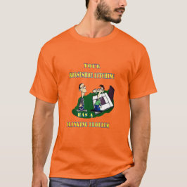 Grundlegender Hufeisen-Wurf-Übungstisch T-Shirt