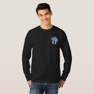 Grundlegender langer die Hülsen-T - Shirt der