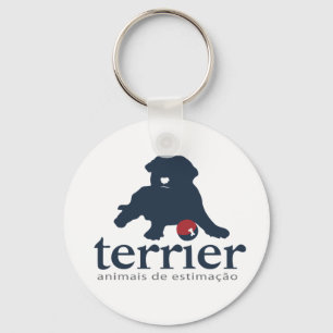 Grundlegender Schlüsselring - Terrier Schlüsselanhänger