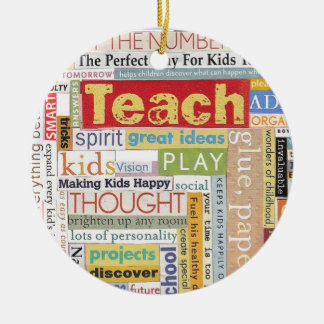 Grundlegender Schullehrer Keramik Ornament