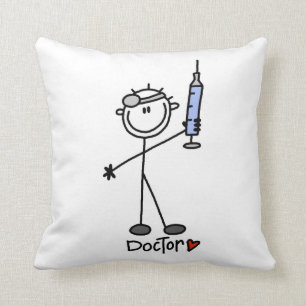 Grundlegender Strichmännchen-Doktor Kissen