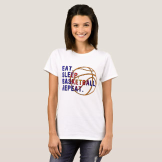 Grundlegender T - Shirt das ฺBasketball der Frauen