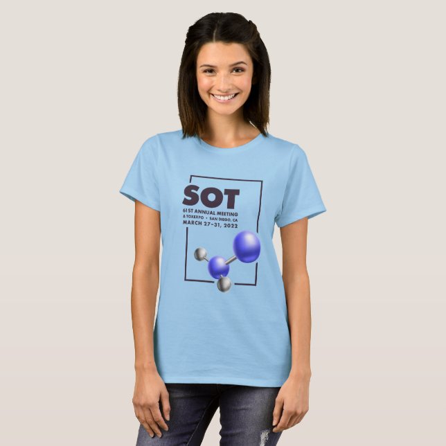 Grundlegender T - Shirt für Frauen - SOT-Jahrestag (Vorne ganz)