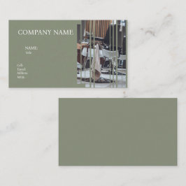 GRUNDLEGENDER TEMPLATE-BUSINESS-KARTE-BARBER-SHOP VISITENKARTE