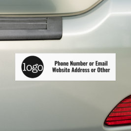 Grundlegender Text für Office-Firmenlogos CAN EDIT Autoaufkleber