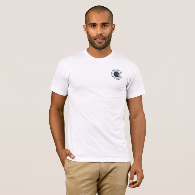 Grundlegendes der T - Shirt-Weiß der Audubon T-Shirt (Vorne ganz)