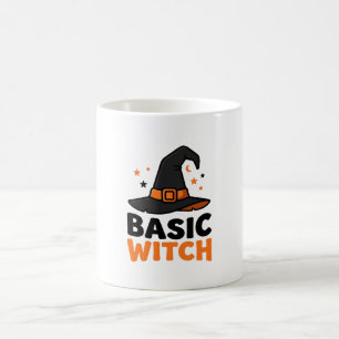 Grundlegendes Hexen-Halloween-Hut-Design Kaffeetasse