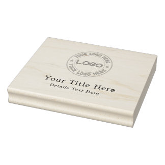 Grundlegendes Logo Custom Gummistempel