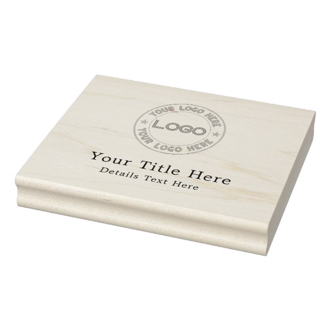 Grundlegendes Logo Custom Gummistempel (Stempel)
