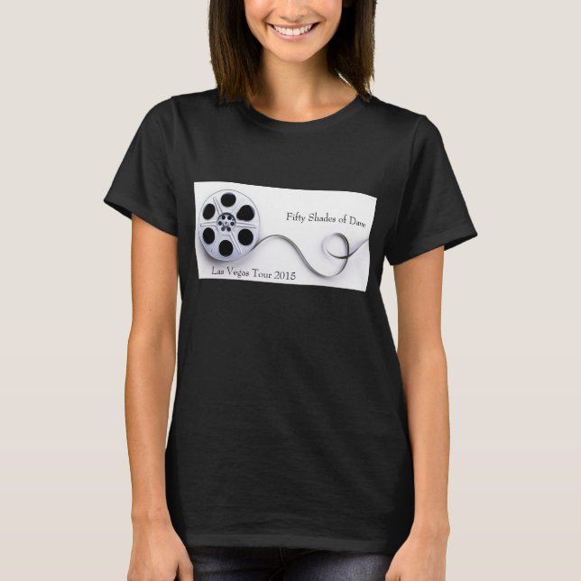 Grundlegendes Schwarzes T-Shirt die Baumwolle der (Vorderseite)