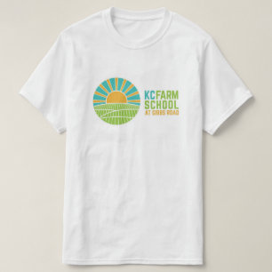 Grundlegendes T-Shirt für das Logo der KC Farm Sc