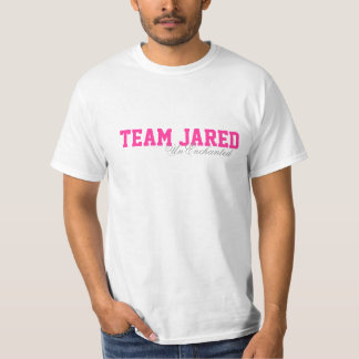 Grundlegendes Team Jared T Weiß T-Shirt