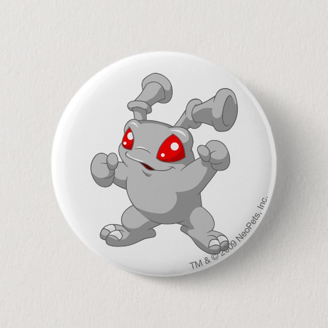 Grundo Silber Button (Vorderseite)