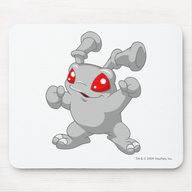 Grundo Silber Mousepad (Vorne)