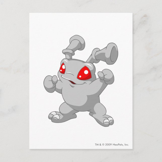 Grundo Silver Postkarte (Vorderseite)