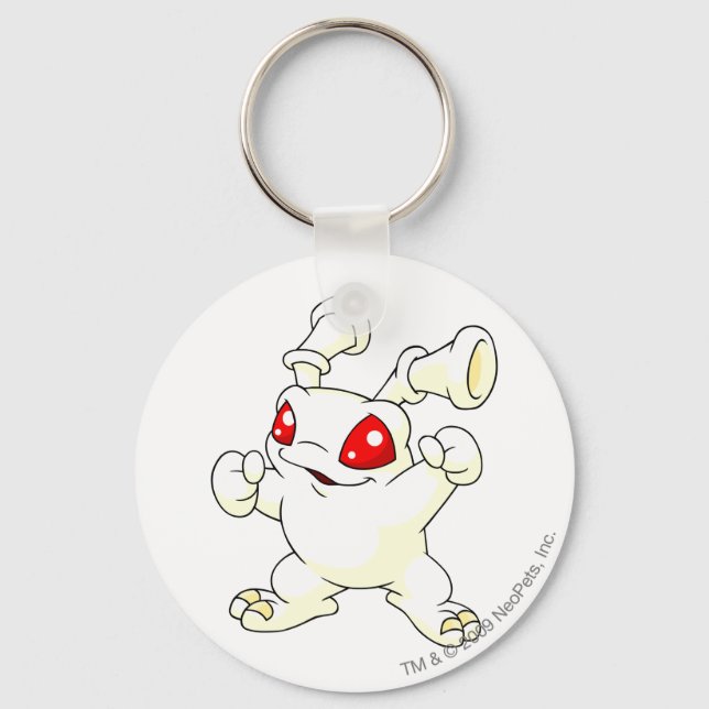 Grundo White Schlüsselanhänger (Vorderseite)