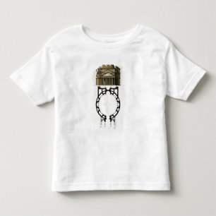 Grundplan und Fassade des Pantheons, Rom, von Kleinkind T-shirt