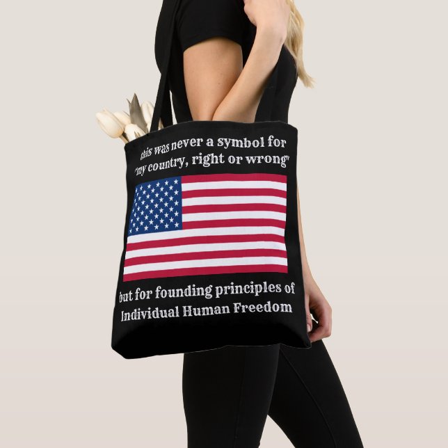 Grundprinzipien (schwarze) Tasche (Von Nahem)
