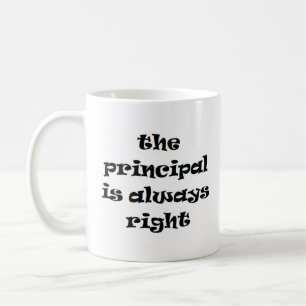 Grundsatz ist immer richtig kaffeetasse