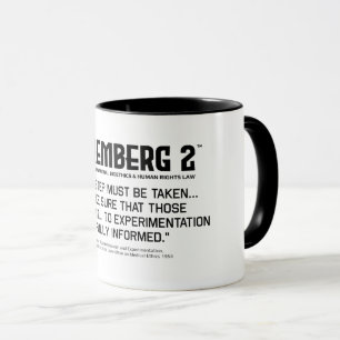 Grundsätze für Personen in Forschung und Experim Tasse