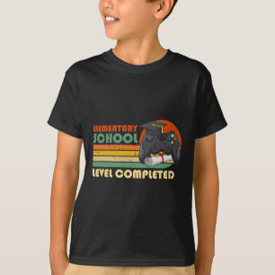 Grundschulabschluss - Lustiger Gamer Gra T-Shirt