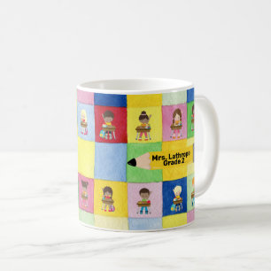 Grundschullehrer für Kinder mit individuellem Unte Kaffeetasse