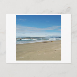 Grundstück am Strand Postkarte