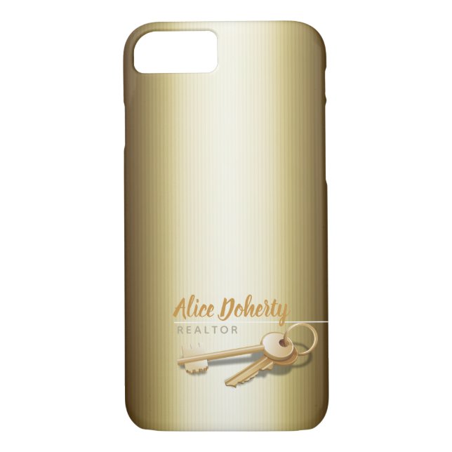 Grundstücksmakler-Schlüssel Case-Mate iPhone Hülle (Rückseite)