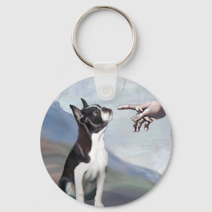 Gründung der Boston Terrier (#3) Schlüsselanhänger