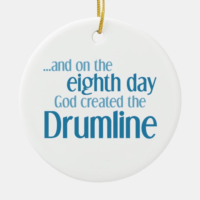 Gründung der Drumline Keramik Ornament (Vorne)