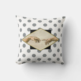 Gründung von Adam Polka Dots Kissen