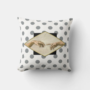 Gründung von Adam Polka Dots Kissen