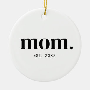 Gründungsjahr der Mutter Keramik Ornament