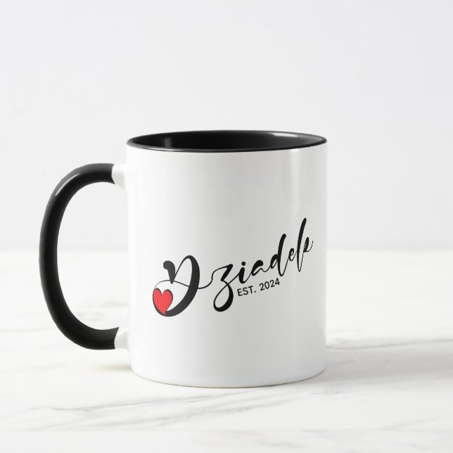Gründungsjahr der polnischen Dziadek - Großvater Tasse (Links)