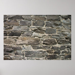 GRÜNDUNGSMAUER 91 cm x 61 cm, Wertposter (matt) Poster