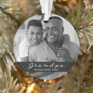 Gründungsmitglied   Foto und Herzkohle Ornament