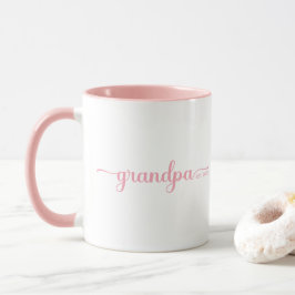 Gründungsmitglied | Zwei Tone Rosa und Weiß Tasse