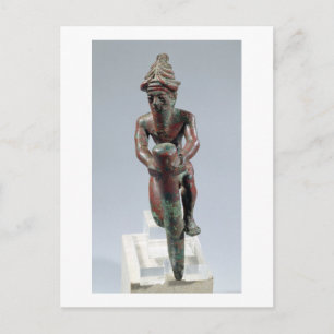 Gründungsnagel von Gudea, Prinz von Lagash, aus T Postkarte