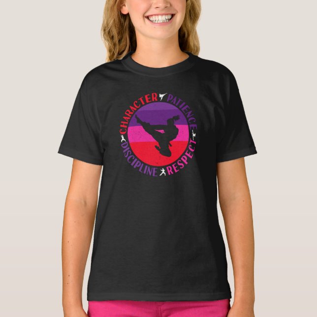 Grundwerte der Kampfkunst - Karate T-Shirt (Vorderseite)
