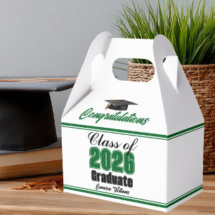Grüne Abschlussfeier der Klasse 2026 nach Maß Geschenkschachtel