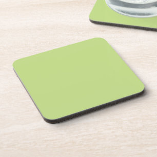 Grüne Akzent-Dekoration von Pastel Spring zur Anpa Untersetzer