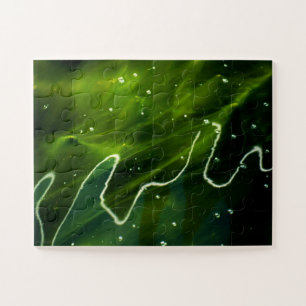 Grüne Algen und Wasser 11x14 30pc jpcna