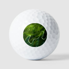 Grüne Algen und Wasser durch Gbcnm Golfball